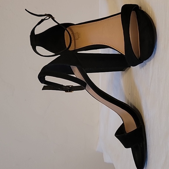 Chunky heel adjustable strap dressy sandal party prom dance shoe - Picture 16 of 17